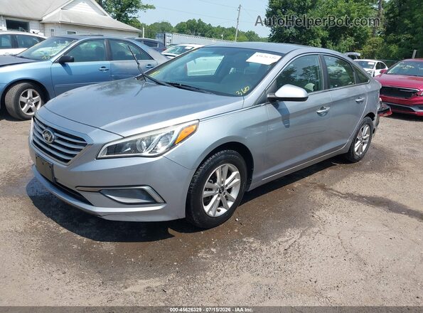 5NPE24AF6GH403200 2016 HYUNDAI SONATA Silver Vista tres cuartos delantera izquierda