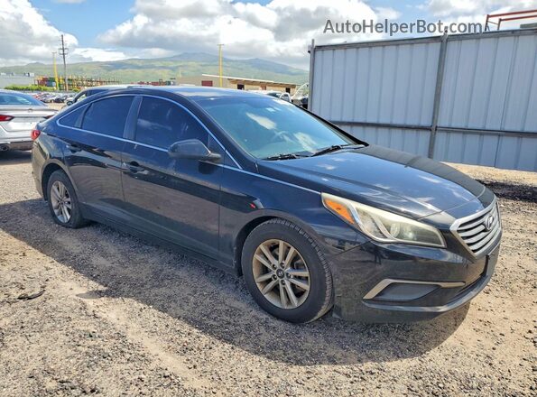 5NPE24AF6GH408803 2016 HYUNDAI SONATA Black Delantero derecho