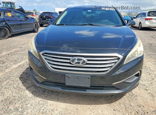5NPE24AF6GH408803 2016 HYUNDAI SONATA Black Vista frontal
