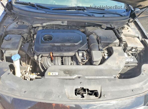 5NPE24AF6GH408803 2016 HYUNDAI SONATA Black Vista interior trasera