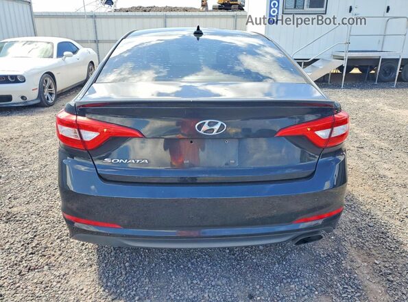 5NPE24AF6GH408803 2016 HYUNDAI SONATA Black Vista trasera