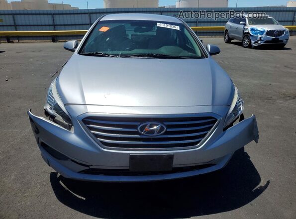 5NPE24AF6HH473541 2017 HYUNDAI SONATA Gray წინა ხედი