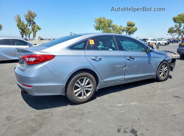 5NPE24AF6HH473541 2017 HYUNDAI SONATA Gray უკანა მარჯვენა