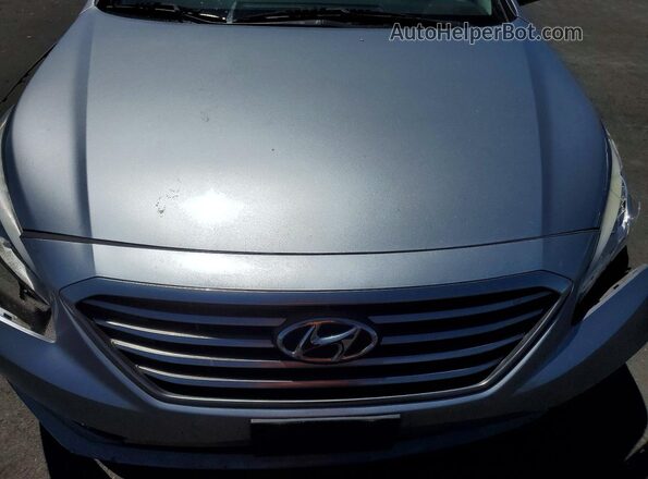 5NPE24AF6HH473541 2017 HYUNDAI SONATA Gray უკანა სალონის ხედი