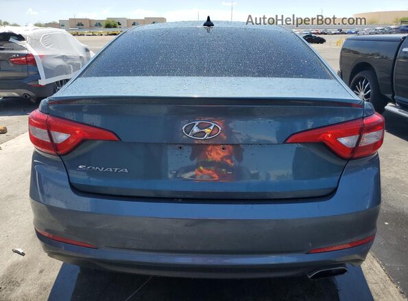 5NPE24AF6HH505257 2017 HYUNDAI SONATA Blue 
