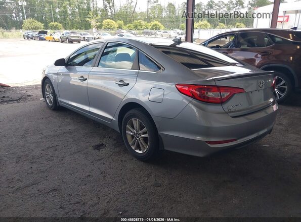 5NPE24AF6HH509650 2017 HYUNDAI SONATA Gray Trasero izquierdo
