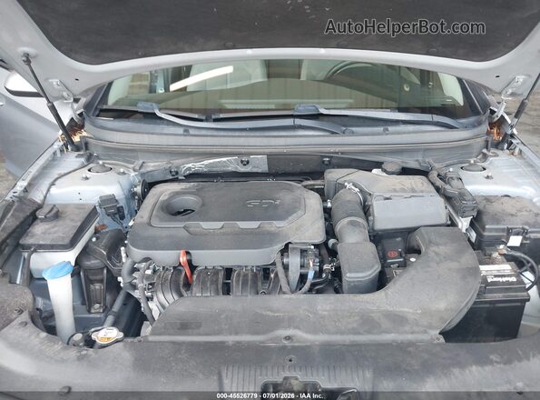 5NPE24AF6HH509650 2017 HYUNDAI SONATA Gray Vista trasera