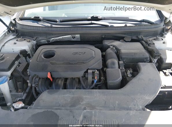 5NPE24AF6HH513102 2017 HYUNDAI SONATA Silver Вид ззаду