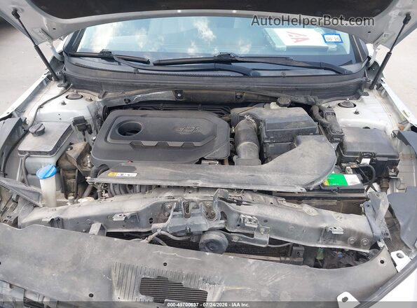 5NPE24AF6HH533401 2017 HYUNDAI SONATA Silver უკანა ხედი