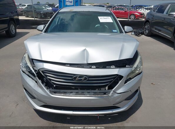 5NPE24AF6HH533401 2017 HYUNDAI SONATA Silver ხელსაწყოთა პანელის ხედი