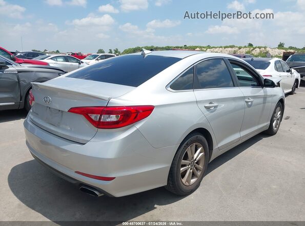 5NPE24AF6HH533401 2017 HYUNDAI SONATA Silver უკანა მარჯვენა