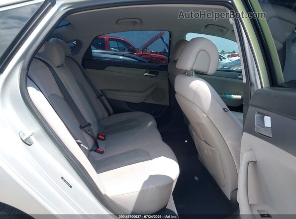 5NPE24AF6HH533401 2017 HYUNDAI SONATA Silver VIN კოდის სტიკერის ხედი