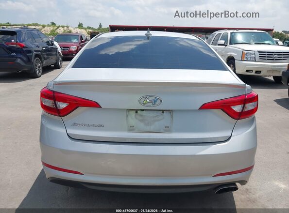 5NPE24AF6HH533401 2017 HYUNDAI SONATA Silver 