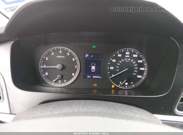 5NPE24AF6HH533480 2017 HYUNDAI SONATA Red Widok tylnych siedzeń