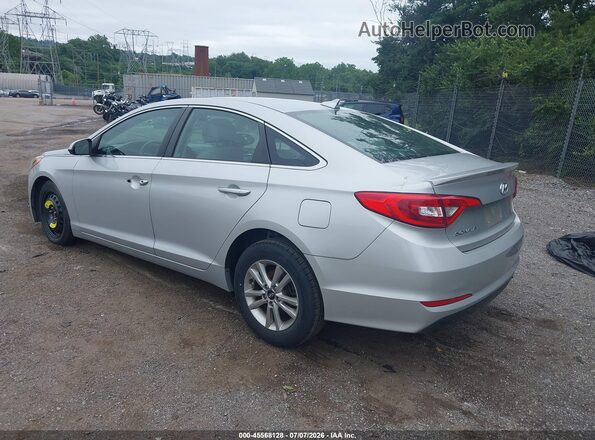 5NPE24AF6HH536654 2017 HYUNDAI SONATA Silver Rear left