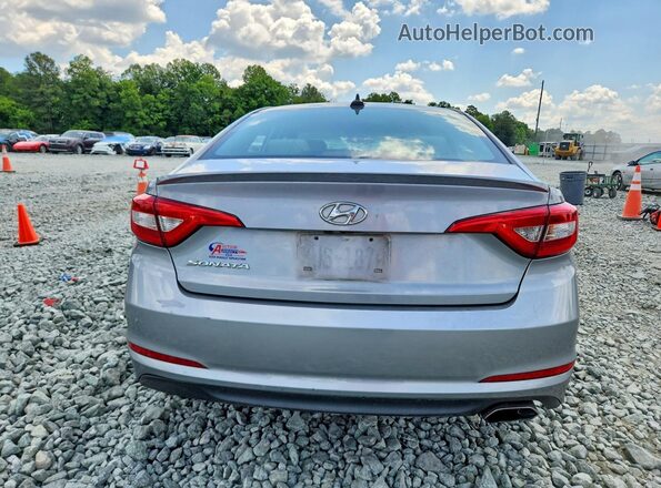 5NPE24AF6HH540767 2017 HYUNDAI SONATA Gray Rear view