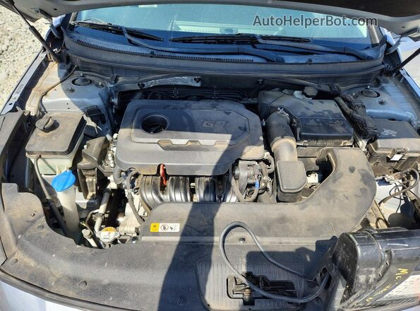 5NPE24AF6HH540767 2017 HYUNDAI SONATA Gray Rear interior view