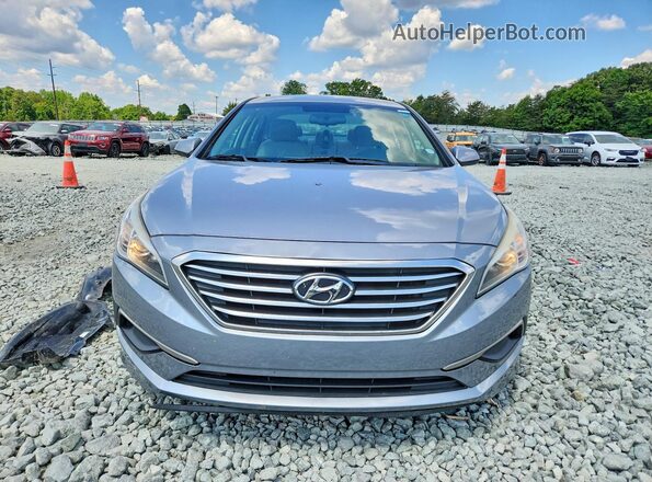5NPE24AF6HH540767 2017 HYUNDAI SONATA Gray Front view
