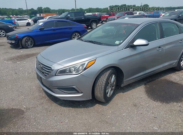 5NPE24AF6HH547122 2017 HYUNDAI SONATA Silver Դիմացի տեսք