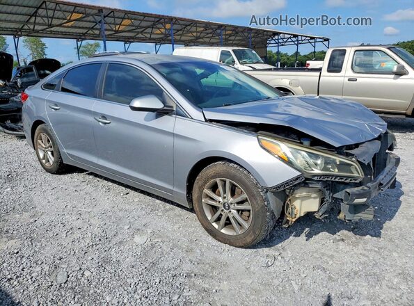 5NPE24AF6HH547895 2017 HYUNDAI SONATA Silver Przód prawy