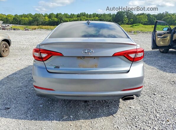 5NPE24AF6HH547895 2017 HYUNDAI SONATA Silver Widok z tyłu