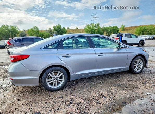 5NPE24AF6HH548142 2017 HYUNDAI SONATA Silver Tył prawy