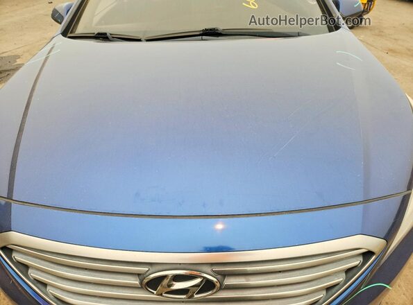 5NPE24AF6HH548593 2017 HYUNDAI SONATA Blue Rear interior view