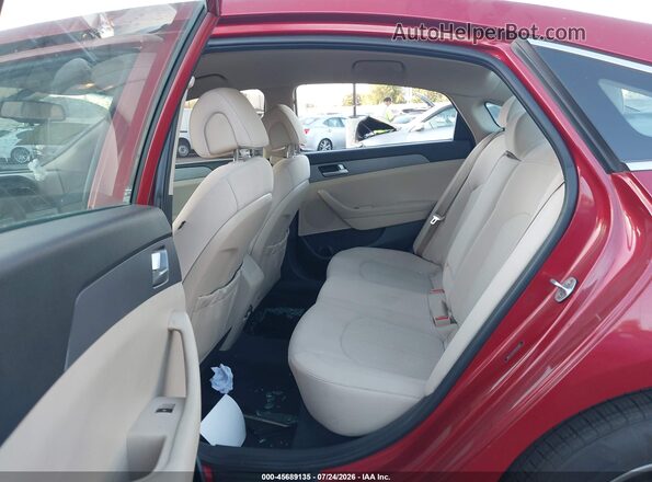 5NPE24AF6HH553907 2017 HYUNDAI SONATA Red VIN կոդի պիտակի տեսք