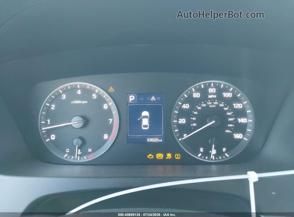 5NPE24AF6HH553907 2017 HYUNDAI SONATA Red Հետևի նստատեղերի տեսք