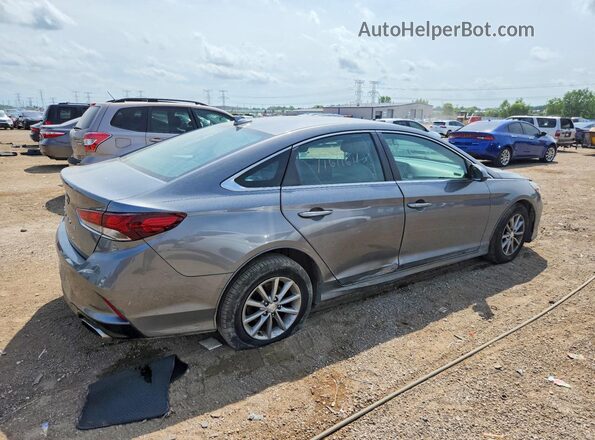 5NPE24AF6JH612623 2018 HYUNDAI SONATA Gray უკანა მარჯვენა