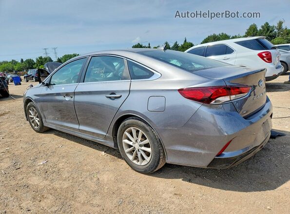 5NPE24AF6JH612623 2018 HYUNDAI SONATA Gray უკანა მარცხენა