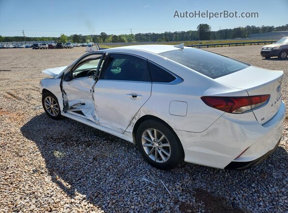 5NPE24AF6JH620463 2018 HYUNDAI SONATA White Rear left