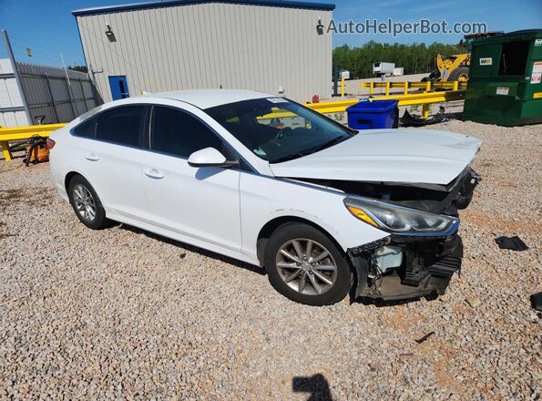 5NPE24AF6JH620463 2018 HYUNDAI SONATA White Front right