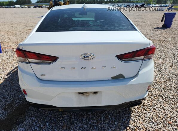 5NPE24AF6JH620463 2018 HYUNDAI SONATA White Rear view