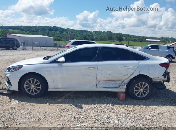 5NPE24AF6JH627882 2018 HYUNDAI SONATA Белый Панорамный вид салона 360°