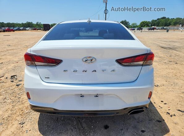 5NPE24AF6JH646867 2018 HYUNDAI SONATA White Widok z tyłu