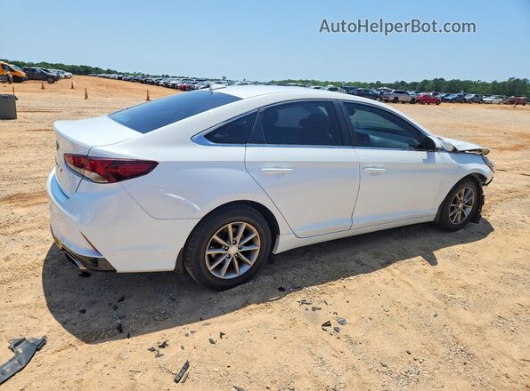 5NPE24AF6JH646867 2018 HYUNDAI SONATA White Tył prawy