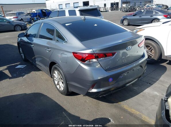 5NPE24AF6JH694529 2018 HYUNDAI SONATA Gray Հետևի ձախ