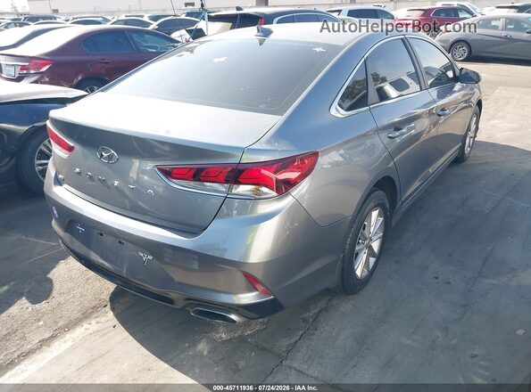 5NPE24AF6JH694529 2018 HYUNDAI SONATA Gray Հետևի աջ