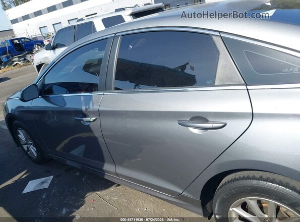 5NPE24AF6JH694529 2018 HYUNDAI SONATA Gray 