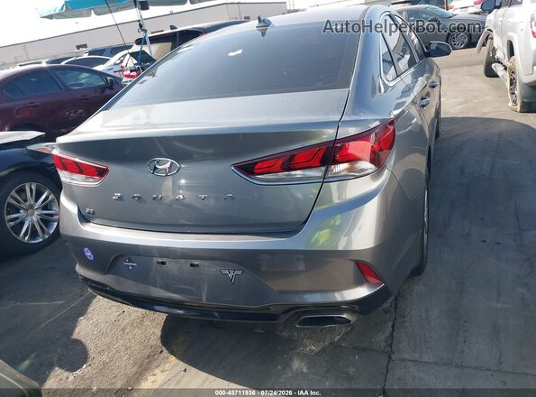5NPE24AF6JH694529 2018 HYUNDAI SONATA Gray 