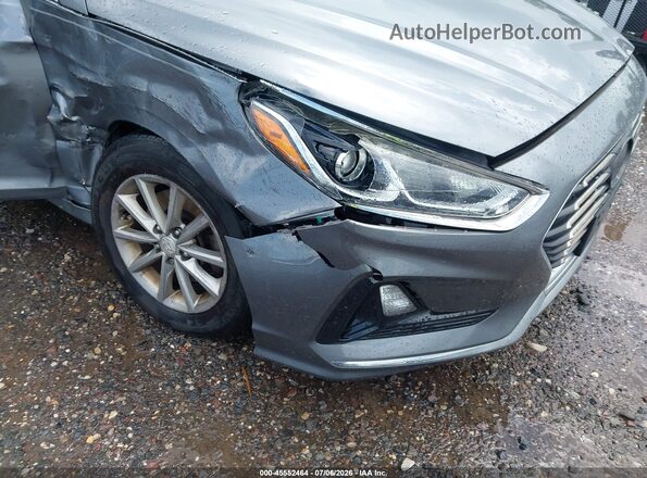 5NPE24AF6JH694983 2018 HYUNDAI SONATA Gray Դիմացի տեսք