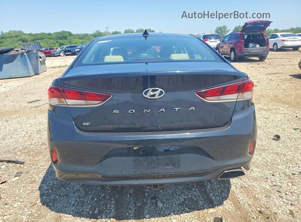 5NPE24AF6KH817179 2019 HYUNDAI SONATA Black Vista trasera
