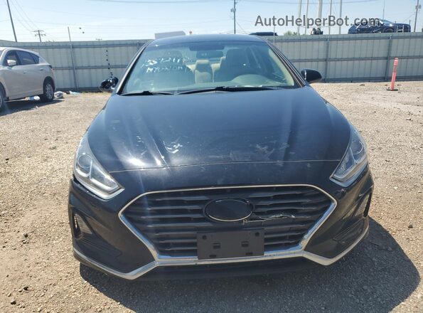 5NPE24AF6KH817179 2019 HYUNDAI SONATA Black Vista interior de 360 grados