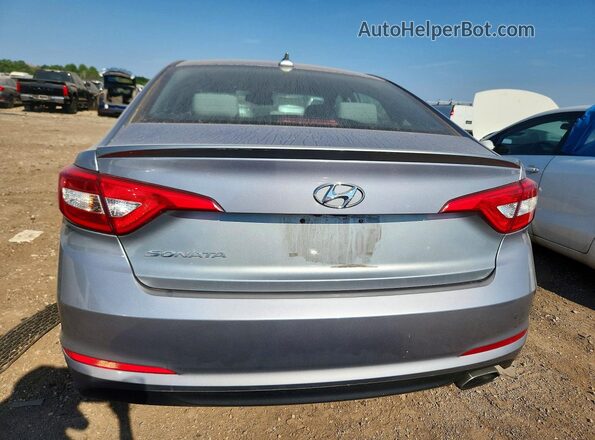 5NPE24AF7GH274643 2016 HYUNDAI SONATA Серый Вид сзади