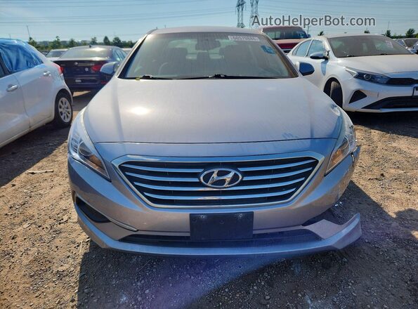 5NPE24AF7GH274643 2016 HYUNDAI SONATA Серый Вид спереди