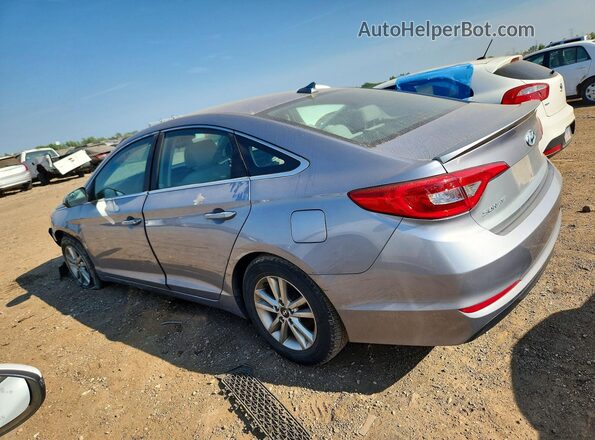 5NPE24AF7GH274643 2016 HYUNDAI SONATA Серый Задняя левая четверть