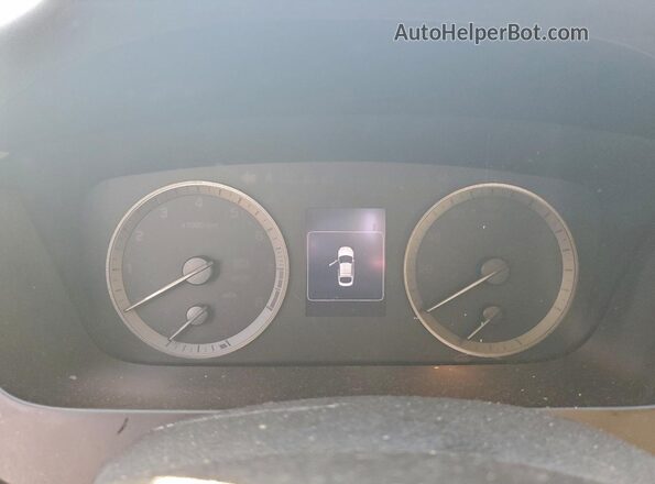 5NPE24AF7GH292768 2016 HYUNDAI SONATA Black Instrument cluster view