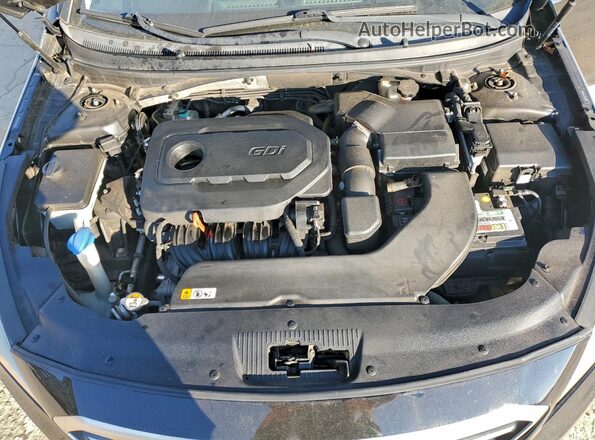 5NPE24AF7GH292768 2016 HYUNDAI SONATA Black Rear interior view