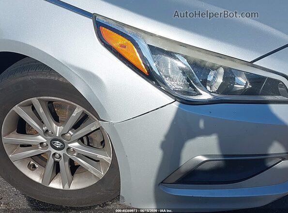 5NPE24AF7GH308628 2016 HYUNDAI SONATA Silver Դիմացի տեսք